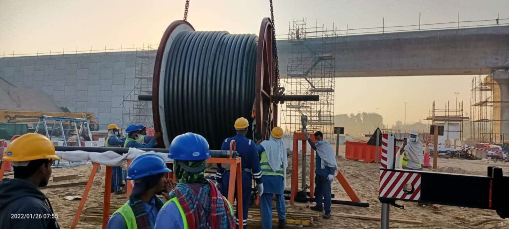 11kV, 33kV, 132kV Cable Laying