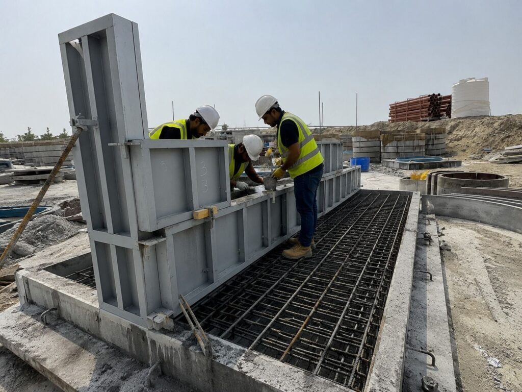 Precast Marine Sleepers in Dubai