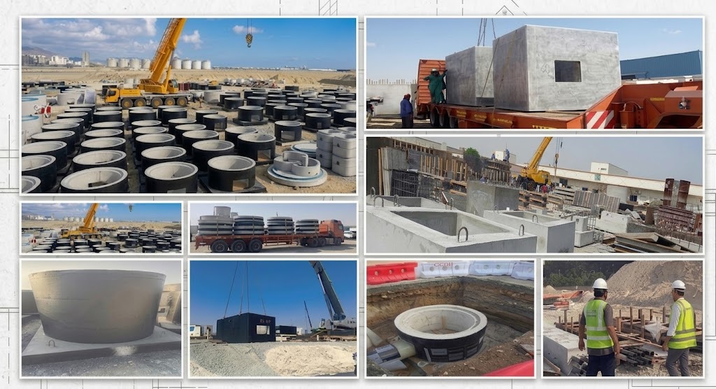 Precast Concrete Manhole Manufacturer and Supplier in Dubai