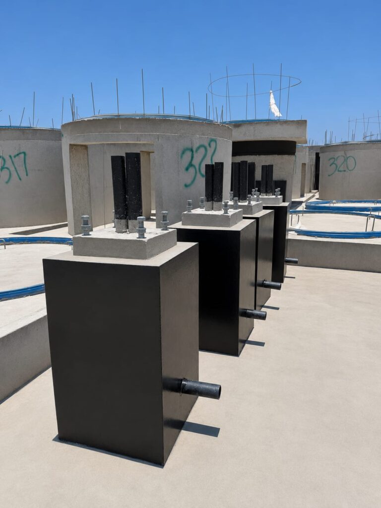 Precast Street Light Pole Foundations